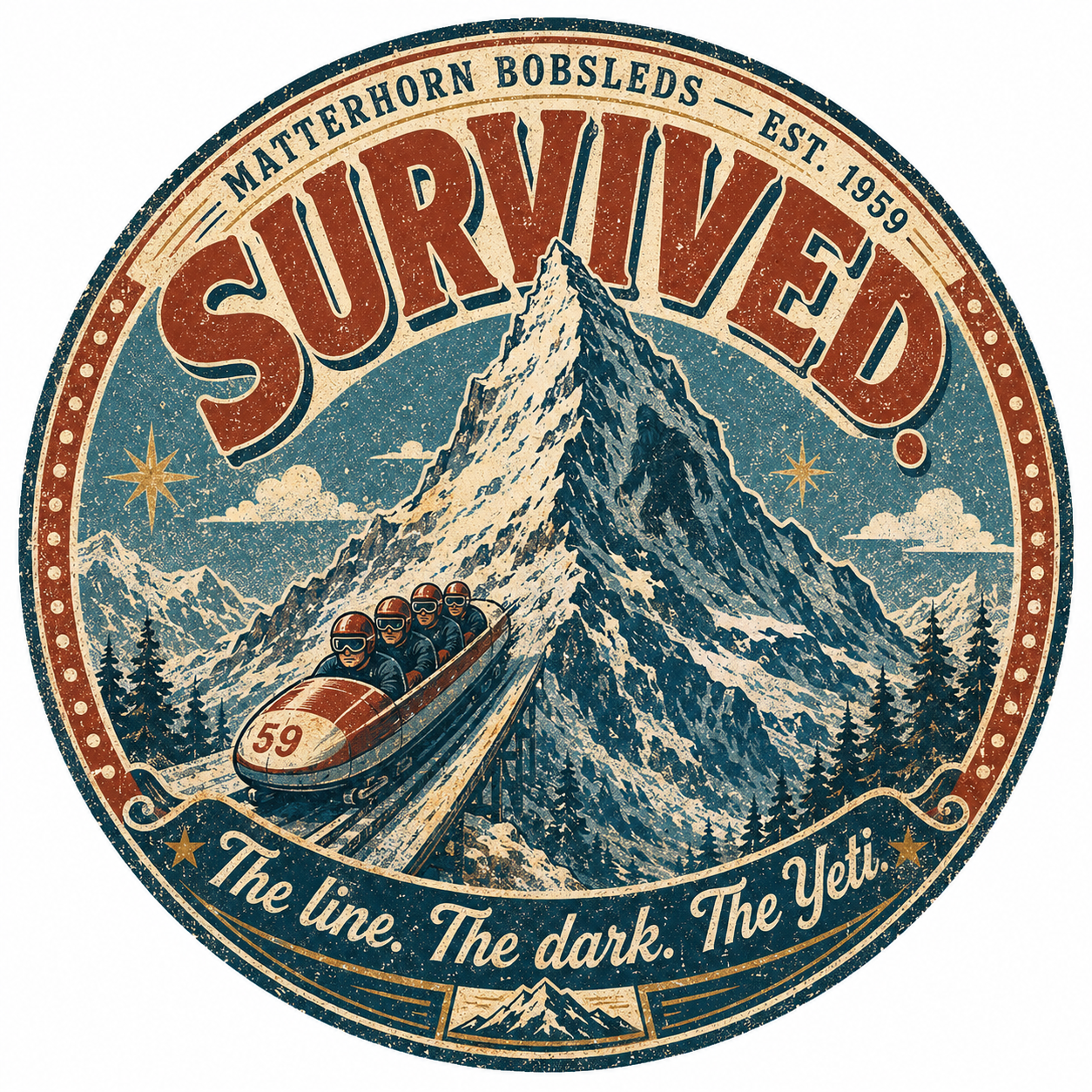 I Survived the Matterhorn - Tee