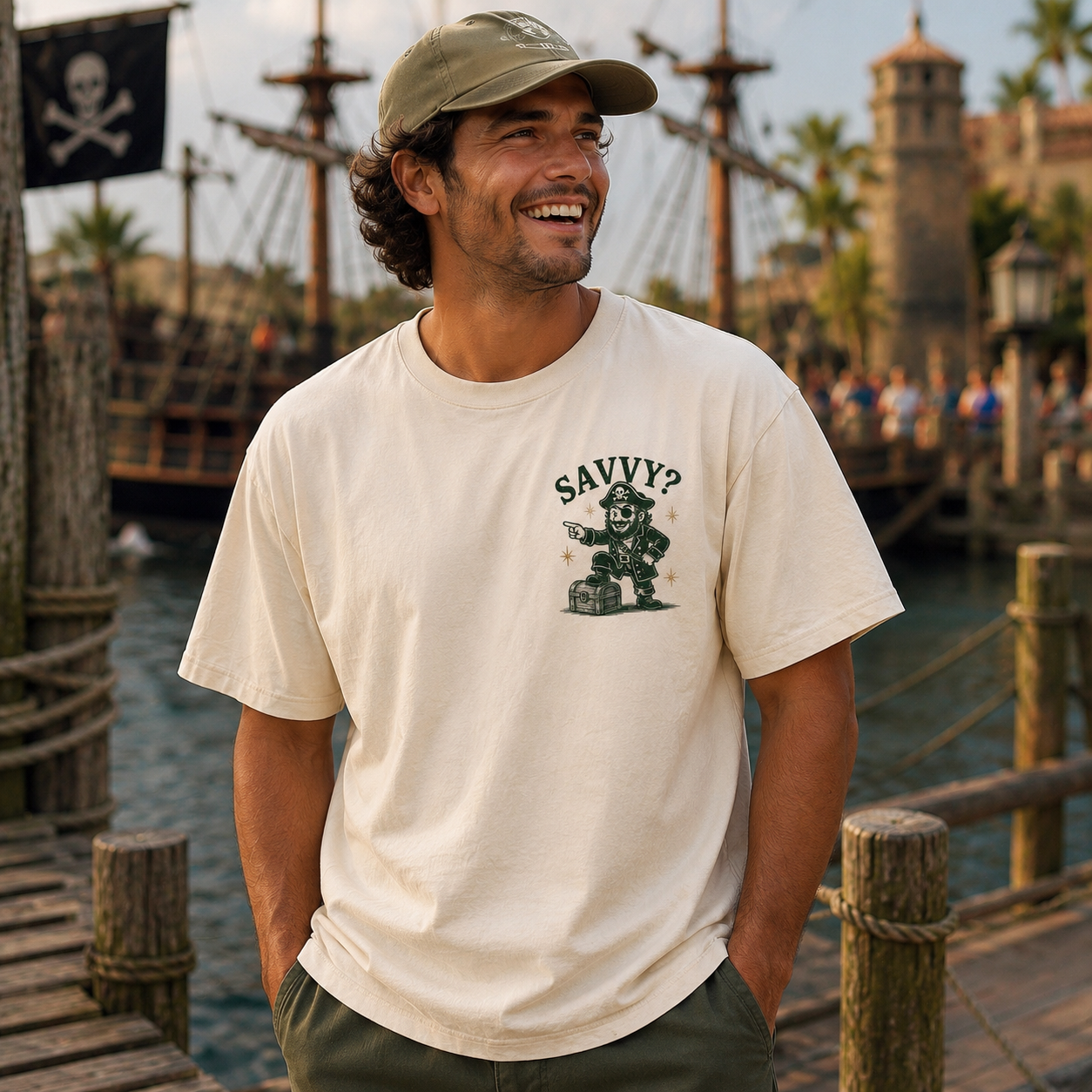 Pirates Inspired. “Savvy?” Tee
