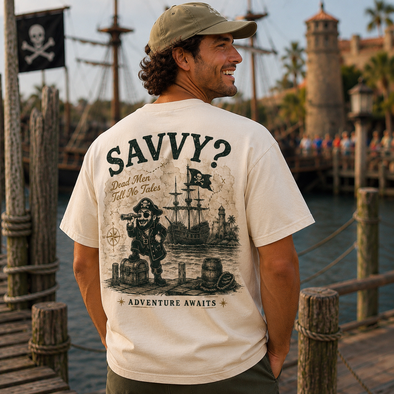 Pirates Inspired. “Savvy?” Tee