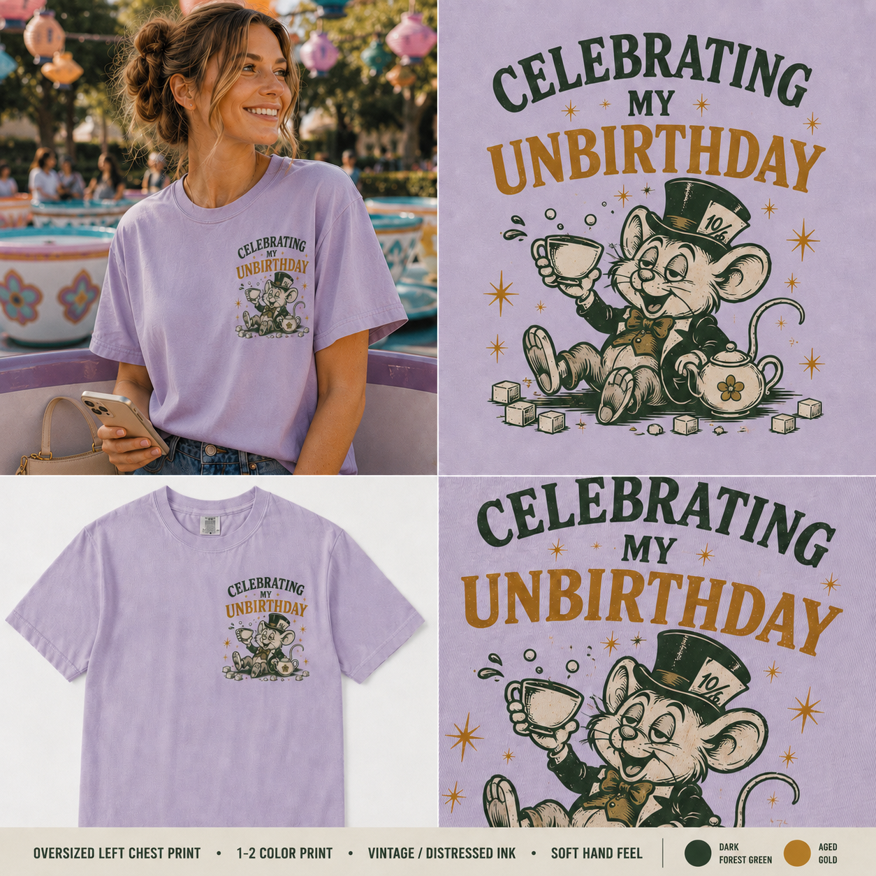 Celebrating my Unbirthday - Tee