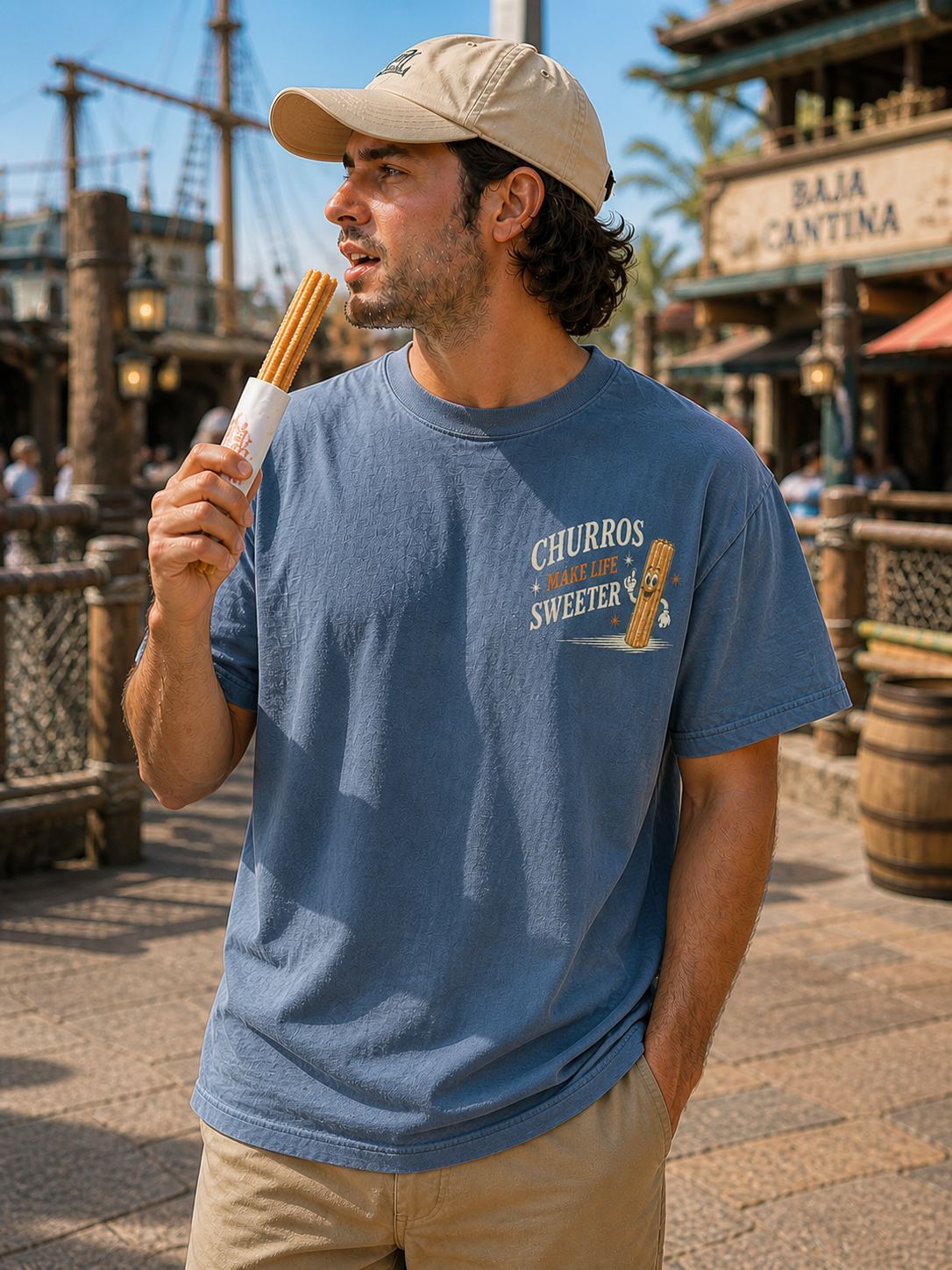 Churros Make Life Sweeter Tee - Mascot