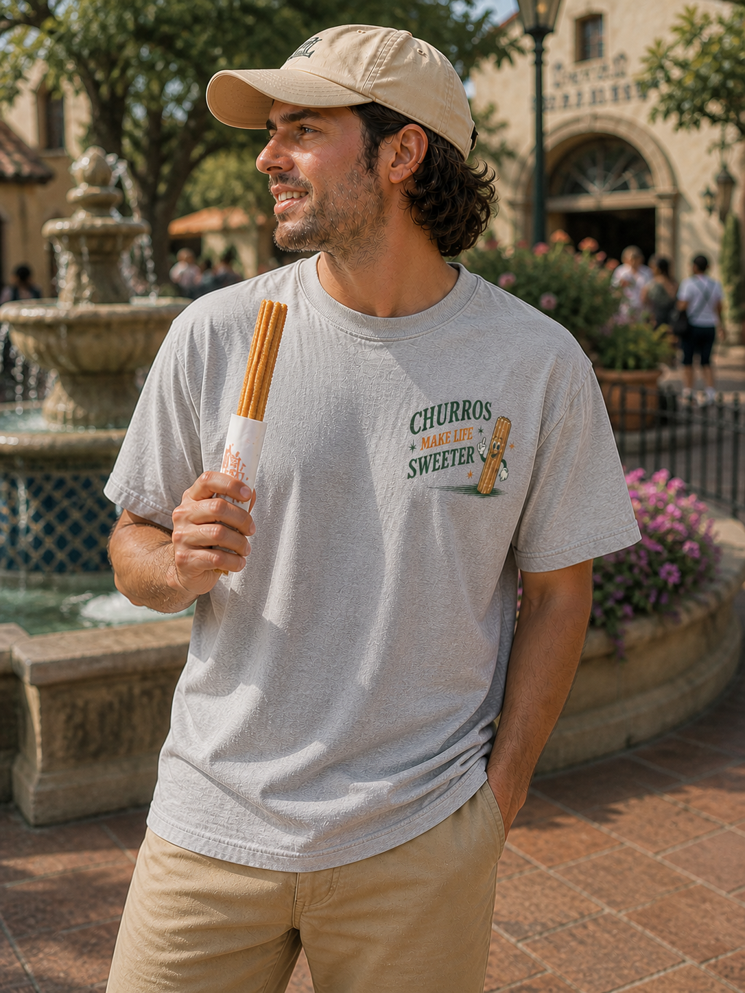Churros Make Life Sweeter Tee - Mascot