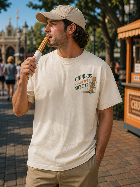 Churros Make Life Sweeter Tee - Mascot
