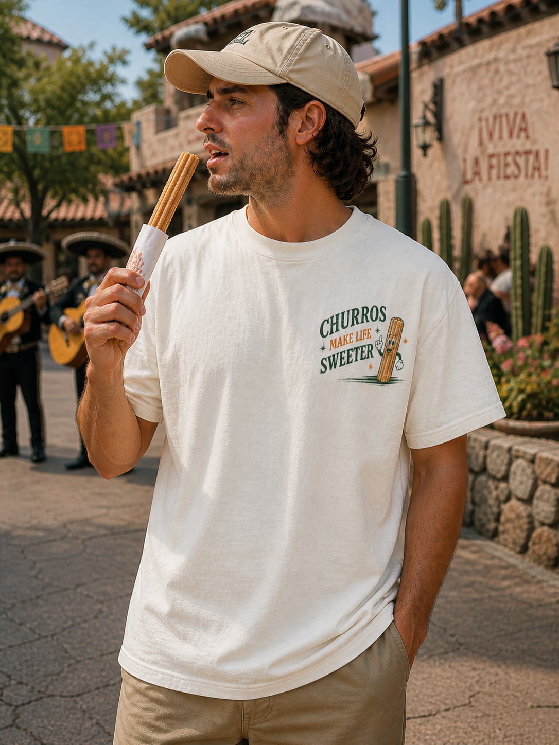 Churros Make Life Sweeter Tee - Mascot
