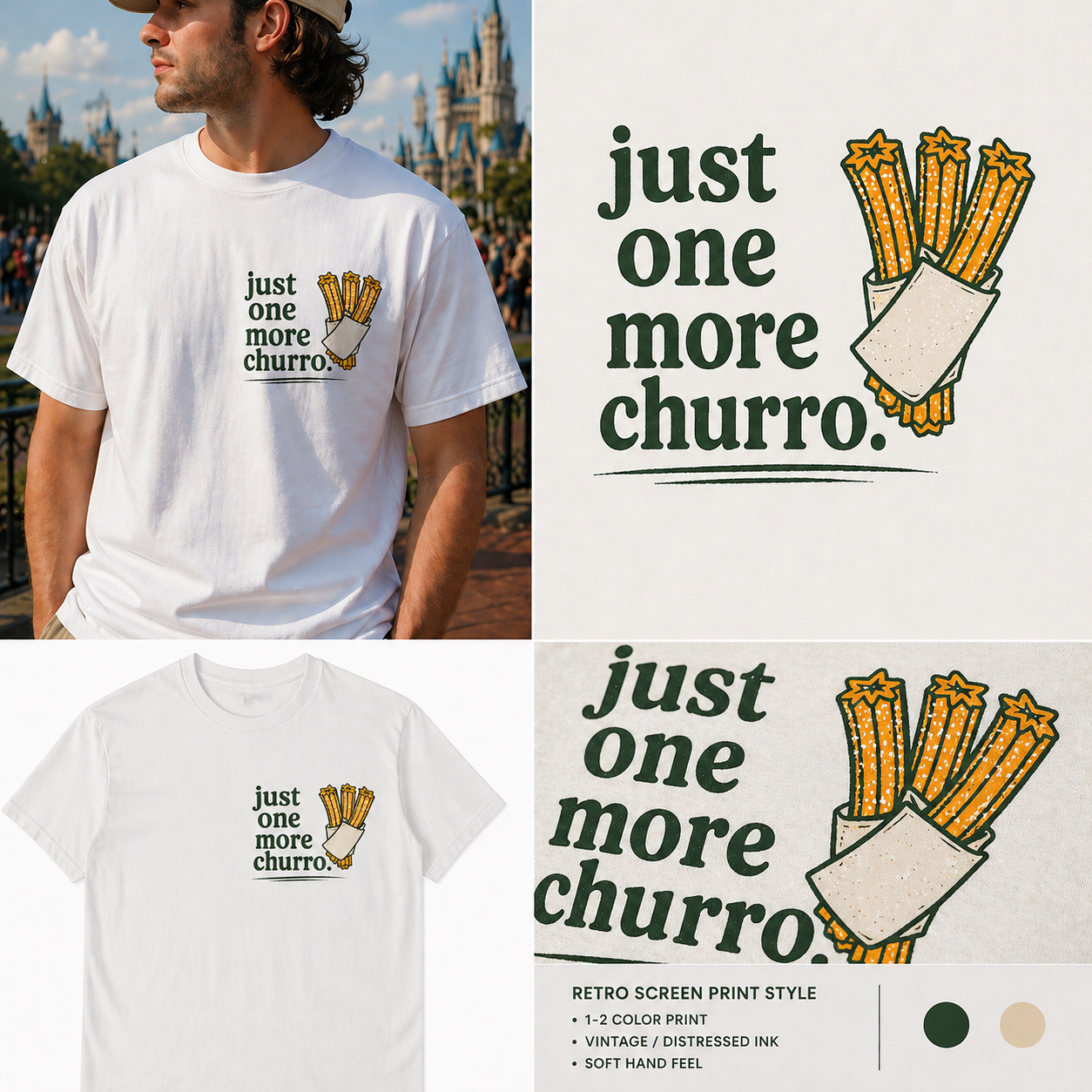 Just One More Churro Tee